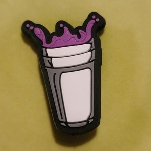 Mix & Match 4 for $10 x Purple Drink Double Cup Croc Charm